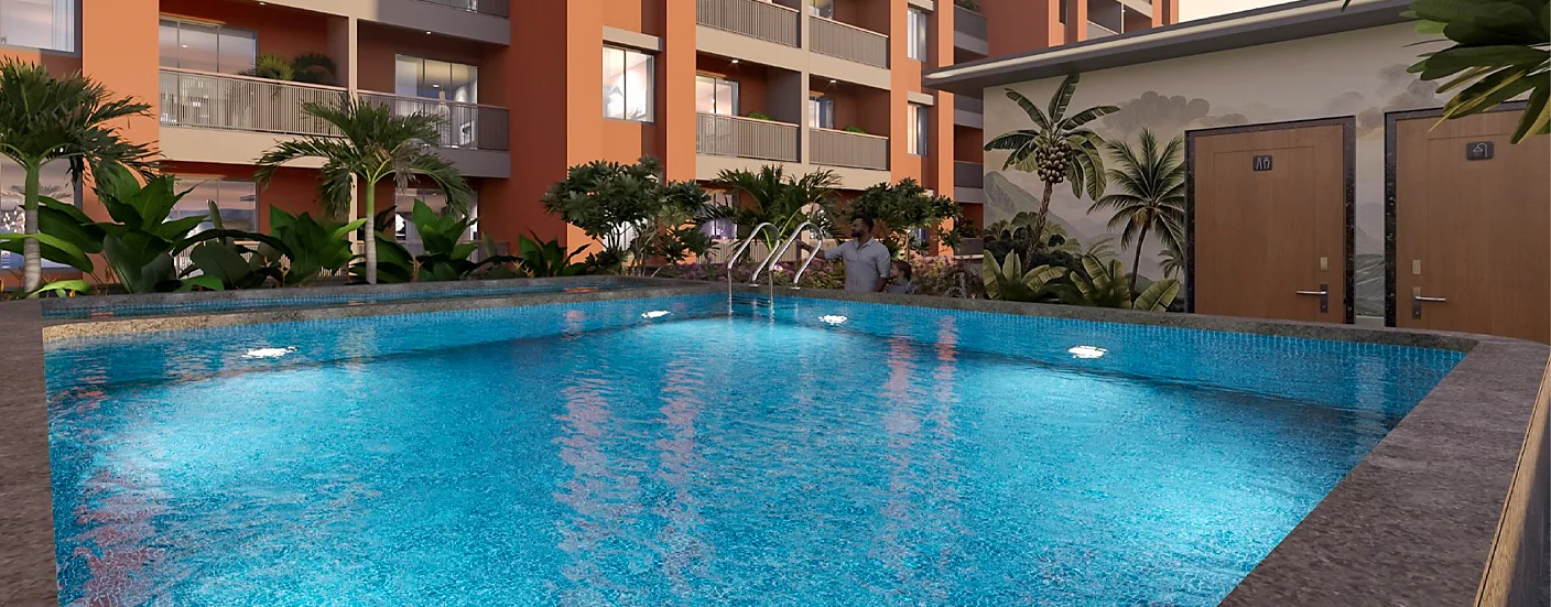 Radhe Anantam Charholi Swimming Pool Image
